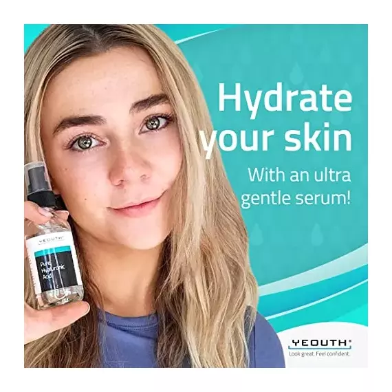 YEOUTH Hyaluron Serum – Anti-Aging Feuchtigkeit für alle Hauttypen, 30ml, Grösse: 24 Unidad, 6 image