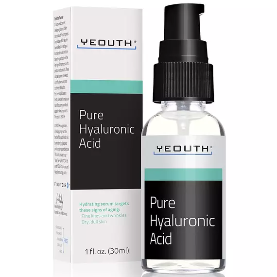 YEOUTH Hyaluron Serum – Anti-Aging Feuchtigkeit für alle Hauttypen, 30ml, Grösse: 24 Unidad