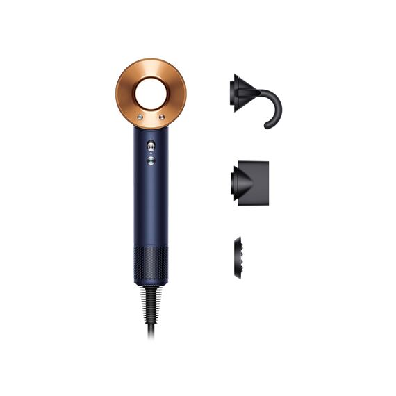 Dyson Supersonic™ Haartrockner, Stil:  Curly+Coily (Nachtblau/Kupfer)