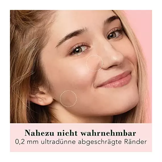 Rael Hydrokolloid Akne Pimple Patch – Unsichtbar, Makelfleck, Hydrokolloid, Hautbehandlung, zwei Grössen (96 count), 6 image