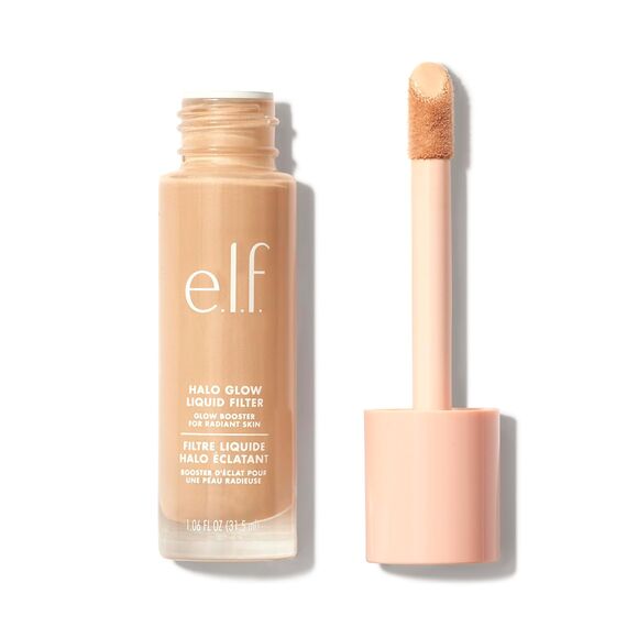 e.l.f. Halo Glow Liquid Filter – Teint-Booster mit Hyaluronsäure, Vegan & Tierversuchsfrei - Highlighter, Farbe: Highlighter