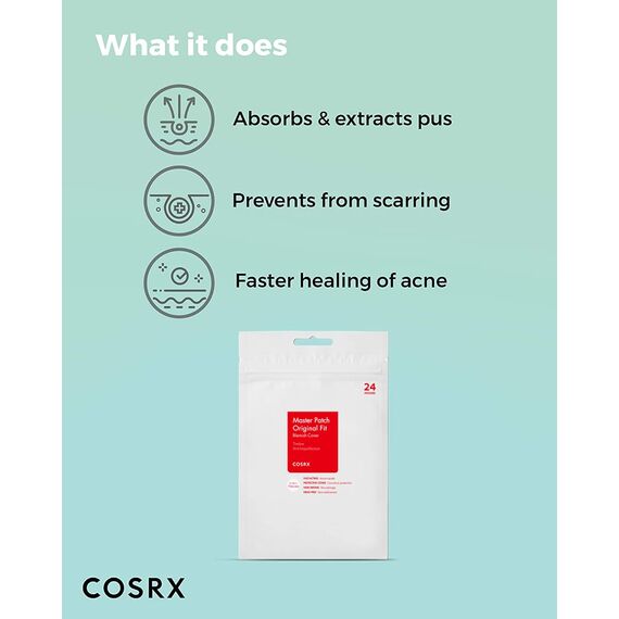 COSRX Master Patch 96 Stk (4er Pack) – Anti-Pickel Patches in 3 Grössen, Intensive Akne-Behandlung, Grösse: Assortimento di 96 pezzi, 7 image