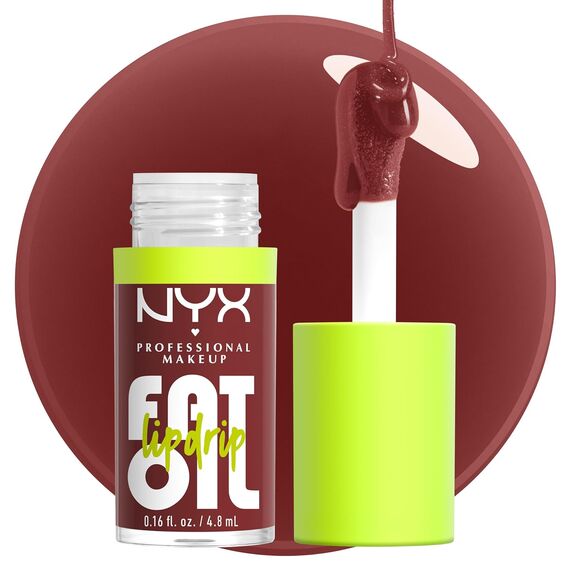 NYX Fat Oil Lip Drip – Feuchtigkeitsspendender Lipgloss mit intensivem Glanz & bis zu 12h Pflege, Farbe: Sprinkle Sprinkle