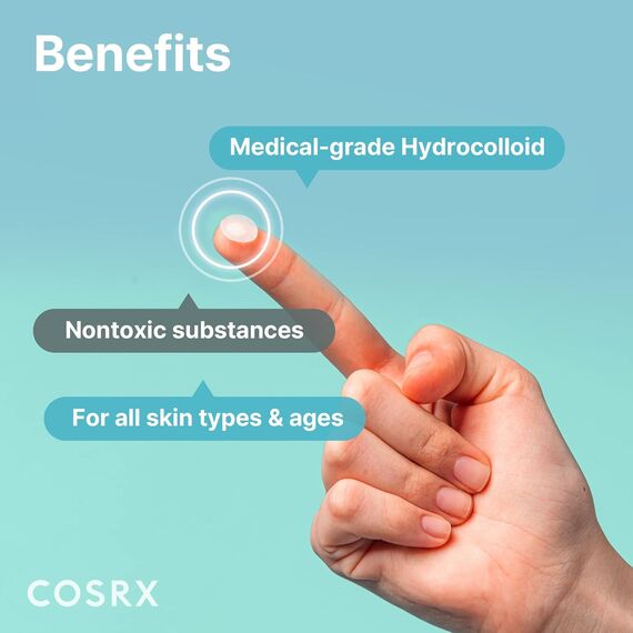 COSRX Master Patch 96 Stk (4er Pack) – Anti-Pickel Patches in 3 Grössen, Intensive Akne-Behandlung, Grösse: Assortimento di 96 pezzi, 5 image