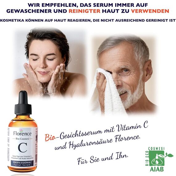 Bio Hyaluron Serum 60 ml – Mit Vitamin C & E | Anti-Falten & Anti-Aging | Vegan & Naturkosmetik, 6 image