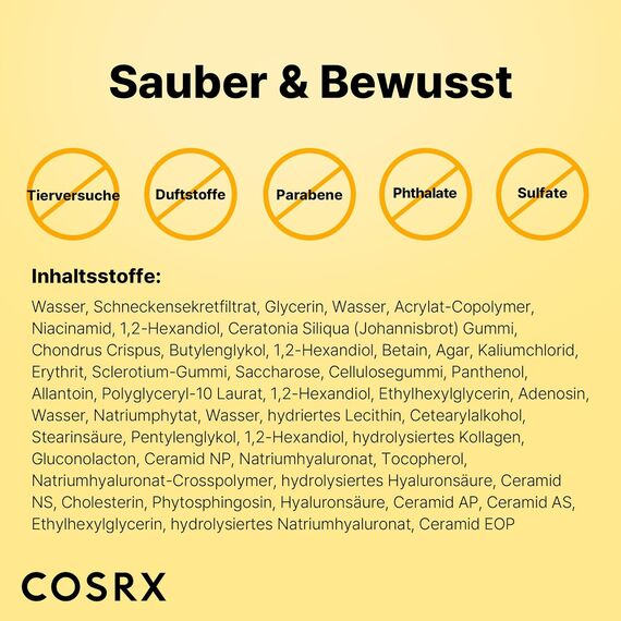 COSRX Snail Mucin Hydrogel Maske – 3er Pack für Feuchtigkeit & Glow, 5 image