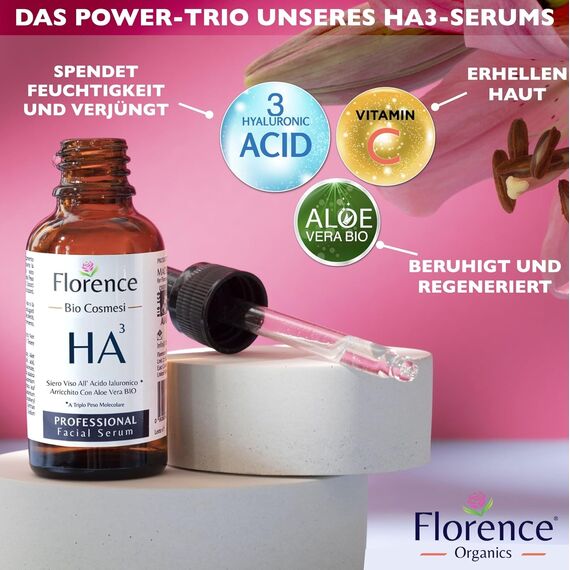 Bio Hyaluron Serum 60 ml – Mit Niacinamid, B5 & Vitamin C | Vegan & Anti-Falten, 3 image
