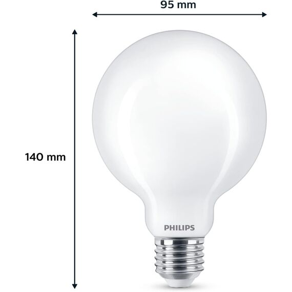 Philips LED Classic E14 Lampen 2er Pack (40 W), matte LED Lampen mit warmweißem Licht, energiesparende LED Beleuchtung mit langer Nutzlebensdauer, weiß, Weiss/Opulenter Garten