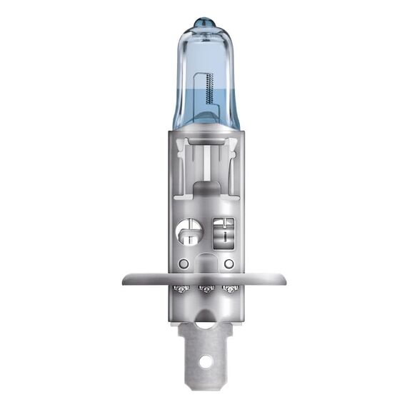 OSRAM COOL BLUE® INTENSE H1, +100% mehr Helligkeit, bis zu 5.000K, Halogen-Scheinwerferlampe, LED-Look, Einzelblister (1 Lampe)