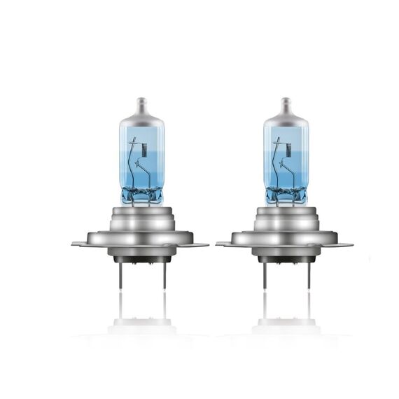 Osram COOL BLUE® INTENSE H7, +100% mehr Helligkeit, bis zu 5.000K, Halogen-Scheinwerferlampe, LED-Look, Hängebox (2 Lampen)