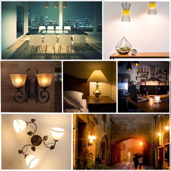 TIAFELNGLY E14 LED Maiskolben Lampen, 5W E14 LED Leuchtmittel, Warmweiss Mais Glühbirnen 5er Pack