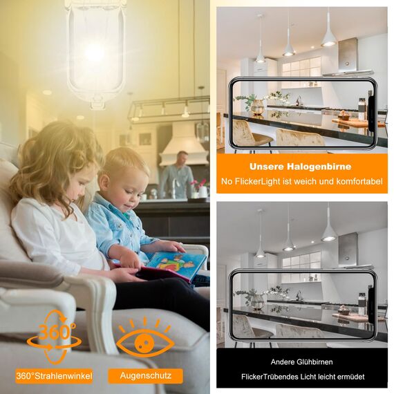 Jaenmsa G9 Halogen Leuchtmittel 12 Stück, G9 33W 230V Dimmbar Halogenlampen, Nicht Flimmern Kapsel Glühbirnen, Warmweiß Lampen 2700K für Backofenlampe, Deckenleuchten, Leuchter