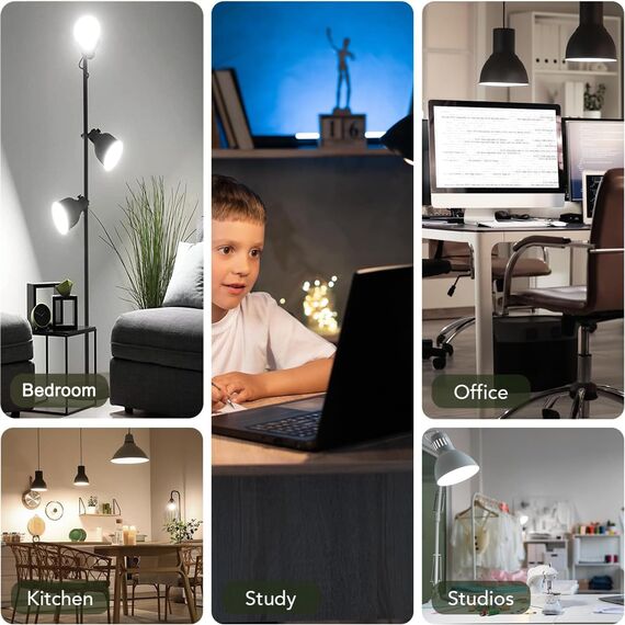 E27 LED Mais Birne 12W Glühbirne Kaltweiß 6000K 1450LM Ersetzt Glühbirnen 100W, Edison Schraube Lampen Kerze Licht Maiskolben Energiesparlampe Birnen Nicht Dimmbar - 4er Pack