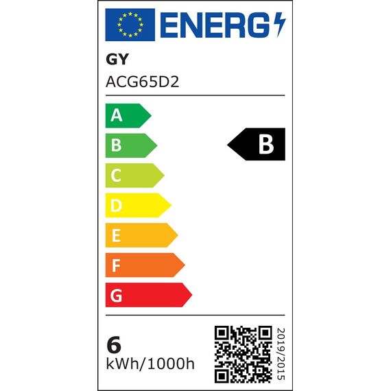 GY GU10 LED Neutralweiss Lampe 6.5W 4000K 1025 Lumen Neutralweiß Leuchtmittel,LED GU10 Energiesparlampe 100W lampe ersetzt,Nicht Dimmbar Birnen,5 stück [Energieeffizienzklasse B]