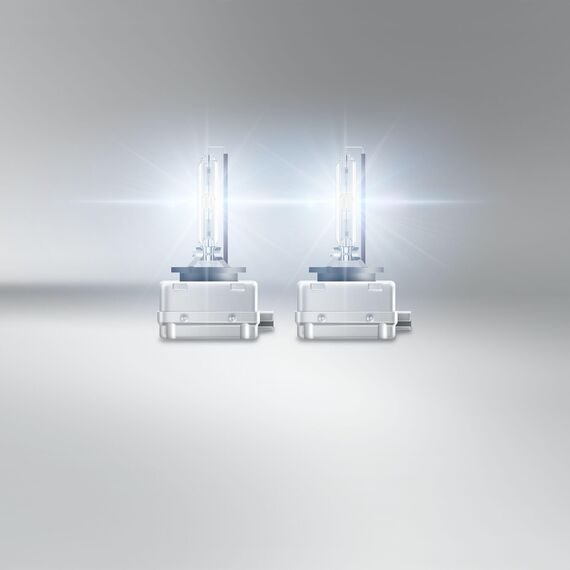 Osram XENARC NIGHT BREAKER 220, D1S, +220% mehr Helligkeit, Xenon-Scheinwerferlampe, 66140XN2-2HB, Faltschachtel (2 Lampen)