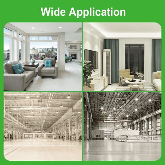 GY GU10 LED Kaltweiss Lampe 6.5W 6500K 1025 Lumen Kaltweiß Leuchtmittel,LED GU10 Energiesparlampe 100W lampe ersetzt,Nicht Dimmbar LED Birnen,5 stück [Energieeffizienzklasse B]