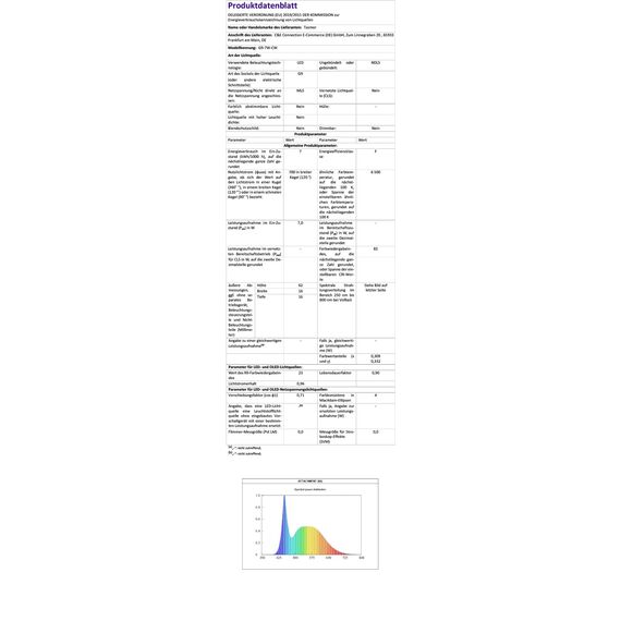 TASMOR 7W G9 LED Lampen, G9 6500K