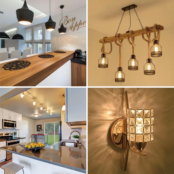 Goopig GU10 LED Lampe Mais 3,5W Warmweiss 2700K Ersetzt 50W, 6er Pack, 385lm Leuchtmittel, Flimmerfrei, Nicht Dimmbar T22 Klar Zylinder Form lampen, Abstrahlwinkel 360° Birnen