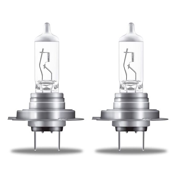 Osram Night Breaker Silver H7, +100% mehr Helligkeit, Halogen-Scheinwerferlampe, 64210NBS-HCB, 12V Pkw, Duo Box (2 Lampen)