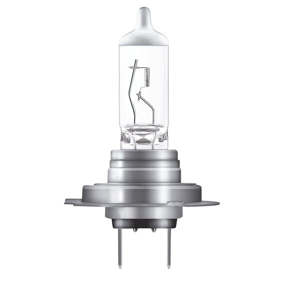 Osram Night Breaker Silver H7, +100% mehr Helligkeit, Halogen-Scheinwerferlampe, 64210NBS, 12V Pkw, Faltschachtel (1 Lampe)