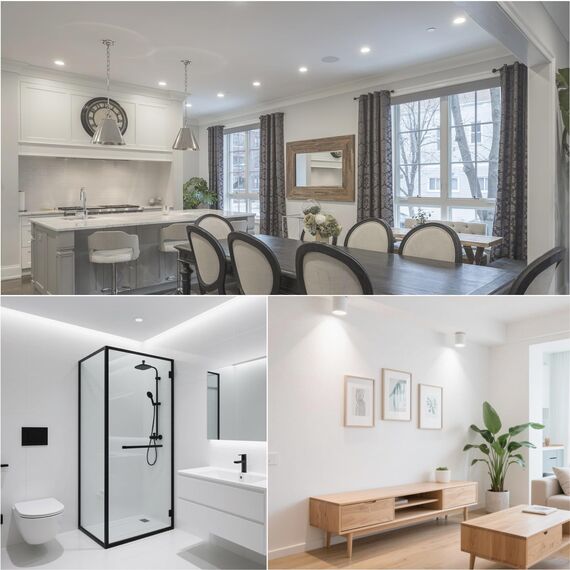 DiCUNO GU5.3 LED Lampen 5W, 12V MR16 Reflektor, Ersetzt 50W Halogen Spots, 6000K Kaltweiß, 500lm, 120°Abstrahlwinkel, LED Leuchtmittel, AC/DC, Flimmerfrei, Nicht dimmbar, 6er Pack