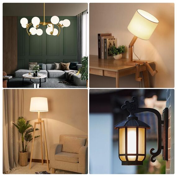 Liyade LED Birne E27, 10W LED Glühbirne, Warmweiß 2700K 1400LM Glühbirne ersetzt 140W Halogenlampe, E27 Lampe Maiskolben Leuchtmittel, Kein Flackern, Nicht Dimmbar, AC 220-240V, 2er Pack