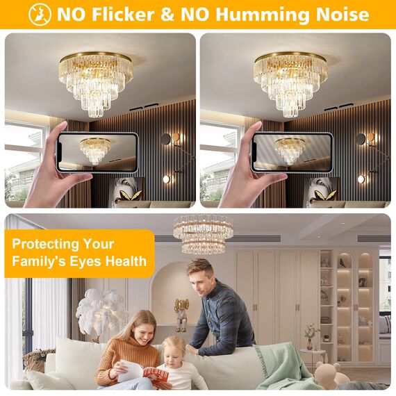 Liyade G9 LED Lampe Warmweiß 2700K, LED Leuchtmittel 3W entspricht 30W-40W Halogenlampe, Energiesparende G9 Glühbirne kein Flackern, kein Geräusch, nicht dimmbar, 5er Set