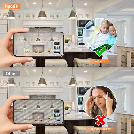 Liyade LED Birne E27, 10W LED Glühbirne, Warmweiß 2700K 1400LM Glühbirne ersetzt 140W Halogenlampe, E27 Lampe Maiskolben Leuchtmittel, Kein Flackern, Nicht Dimmbar, AC 220-240V, 2er Pack