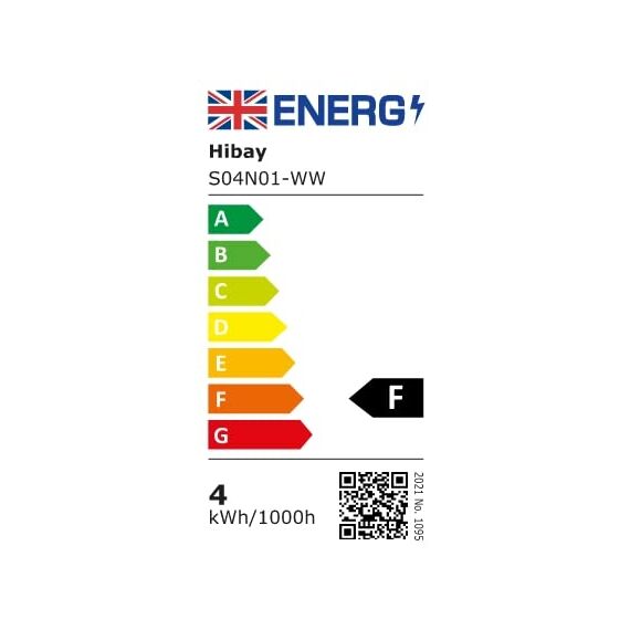 HiBay 10er LED Leuchtmittel 12V GU5.3 Lampen Warmweiß 3000K 4W (ersetzt 35W) 400lm MR16 LED Birne 12V AC/DC LED Spot