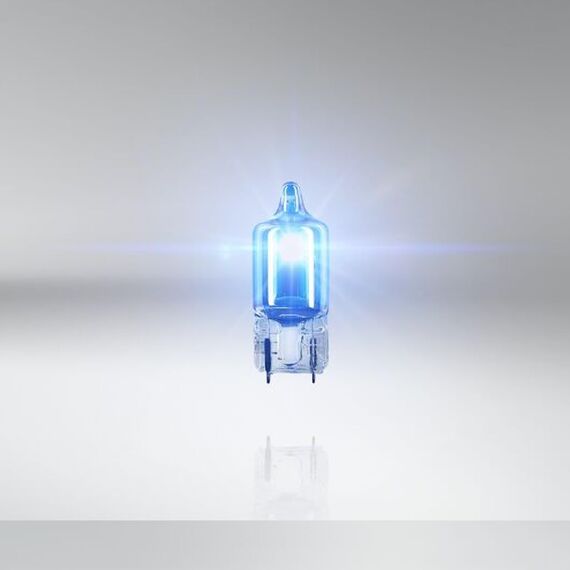Osram COOL BLUE INTENSE W5W, bis zu 4.000 K, Halogensignallampe, Doppelblister (2 Lampen), 2825CBN-02B