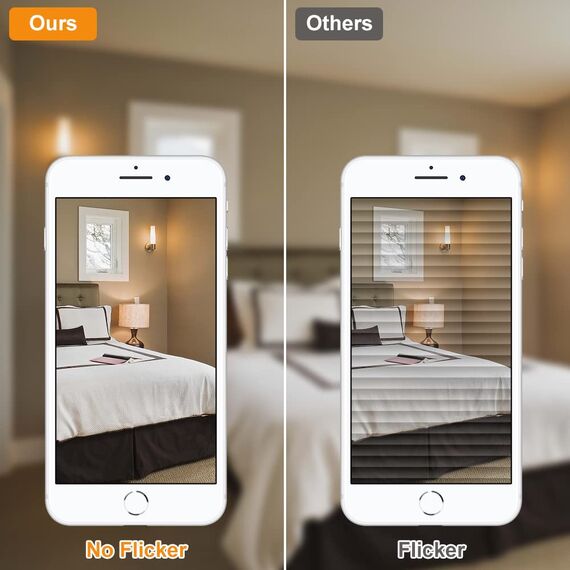 Blewandy E27 LED Warmweiss, 12W LED Lampen Ersatz 100W Halogenlampe, Warmweiß 3000K Nicht Dimmbar Kein Flackern Energiesparlampe, 6 Stück E27 Schraube Glühbirne