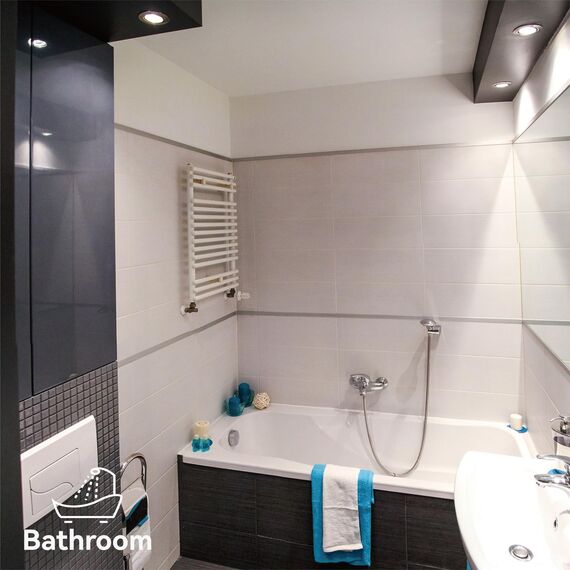 EACLL Mini GU10 LED Tageslichtweiß 4.5 Watt Ersetzt 40W Halogen Leuchtmittel, 4er-Pack, 360lm 5000K Birnen, AC 230V Flimmerfrei Strahler, Abstrahlwinkel 38° Spot, Nicht Dimmbar Reflektor Lampen