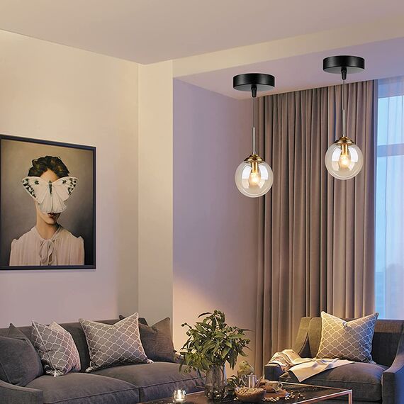 Chedin Deckenbaldachin 100x20mm,Anschlussdose aus Metall,1 Loch Runder Lampenschirm - Deckenrosette - Mattschwarz,alle Lampen Geeignet (1 pcs)