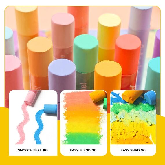 Artecho Ölpastell-Satz 36 Macaron-Farben