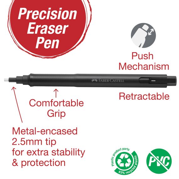 Faber-Castell Radiergummi Stift Precision Eraser Pen