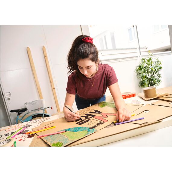 STABILO - Premium-Filzstift - Pen 68-20er Zebrui in beere