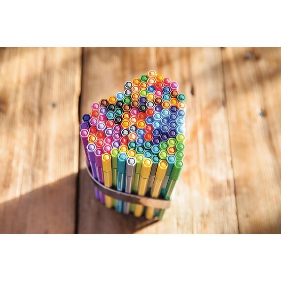 STABILO - Premium-Filzstift - Pen 68-20er Zebrui in türkis