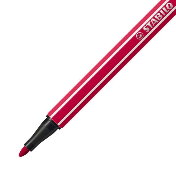 STABILO - Premium-Filzstift - Pen 68-20er Zebrui in beere - mit Hängelasche