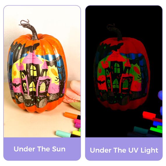 Artecho Acrylstifte 5 Weiß Farben, 0.5-5mm Wasserfester Dual Tip Marker (Pinsel und feine Spitze), mit doppelten Enden für Rock Painting, Glas, Papier, Holz, Ei, Leinwand, Keramik, Stoff, DIY Crafts