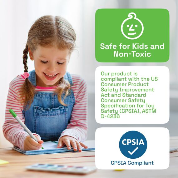 Artistro Acrylstifte Zeichenset für Stein, Holz, Stoff, Glas & Keramik – Wasserfest mit Doppelspitze – Perfekt zum Basteln, Malen & Dekorieren zu Christmas, Künstlerbedarf – 12 Farben