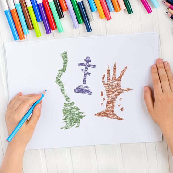 NAKLEO Schablonen Malen für Kinder, 8 Stück Set 15x15cm Halloween, Kinder Kreatives Zeichenschablonen, Kunststoff Wiederverwendbar Malschablone DIY Handwerk, Papier Wand Holz Stoff