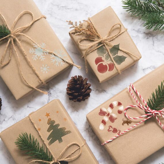 NAKLEO Schablonen Malen für Kinder, 8 Stück Set 15x15cm Weihnachten, Kinder Kreatives Zeichenschablonen, Kunststoff Wiederverwendbar Malschablone DIY Handwerk, Papier Wand Holz Stoff