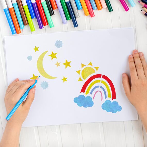 NAKLEO Schablonen Malen für Kinder, 8 Stück Set 15x15cm Wetter, Kinder Kreatives Zeichenschablonen, Kunststoff Wiederverwendbar Malschablone DIY Handwerk, Papier Wand Holz Stoff