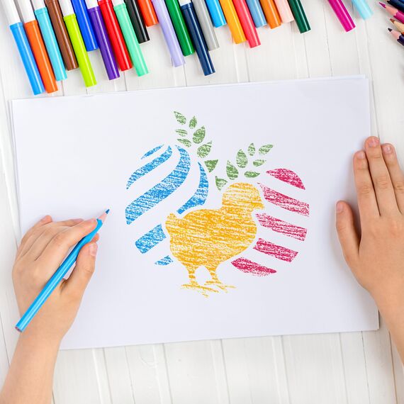 NAKLEO Schablonen Malen für Kinder, 8 Stück Set 15x15cm Ostern, Kinder Kreatives Zeichenschablonen, Kunststoff Wiederverwendbar Malschablone DIY Handwerk, Papier Wand Holz Stoff