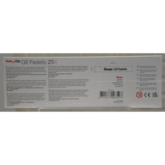 Pentel Ölpastellkreide Set à, 1 stück (25er Pack)