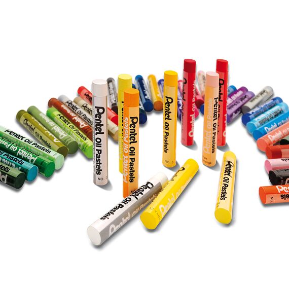 Pentel Ölpastellkreide Set à 50 Stück 1 Stück (50er Pack)