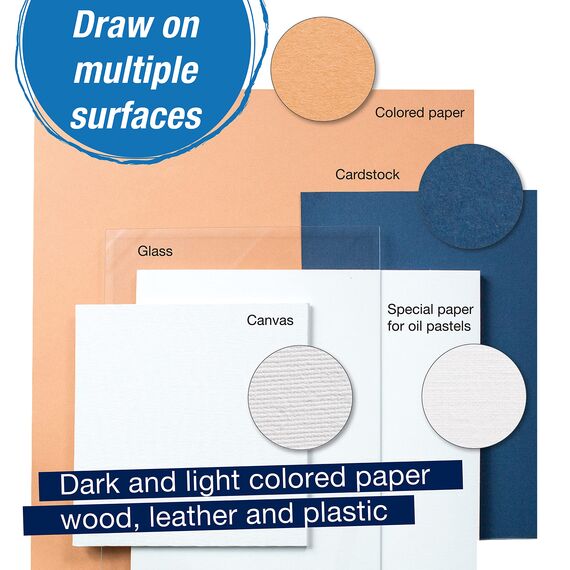 FABER-CASTELL 127024 - Permanente Ölpastellkreide STUDIO QUALITY, 24er Etui