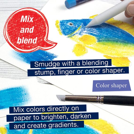 Faber-Castell 127012 - Permanente Ölpastellkreide STUDIO QUALITY, 12er Etui (Packung mit 3)