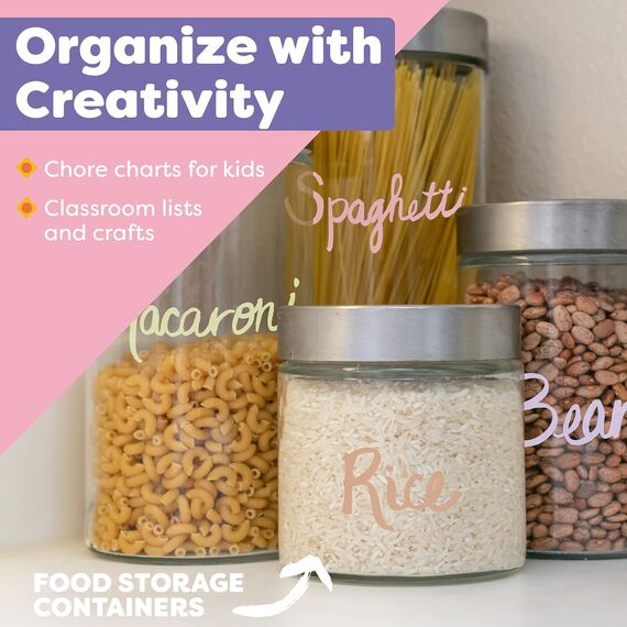 Erstklassige Kreidestifte – Klassische Pastellfarbe, Stifte für Kreidetafel und Fenster – Kindersicher, ungiftig, staubfrei, abwaschbar – Doppelseitige feine Spitze, Kreidestifte für Menüs, Bistro