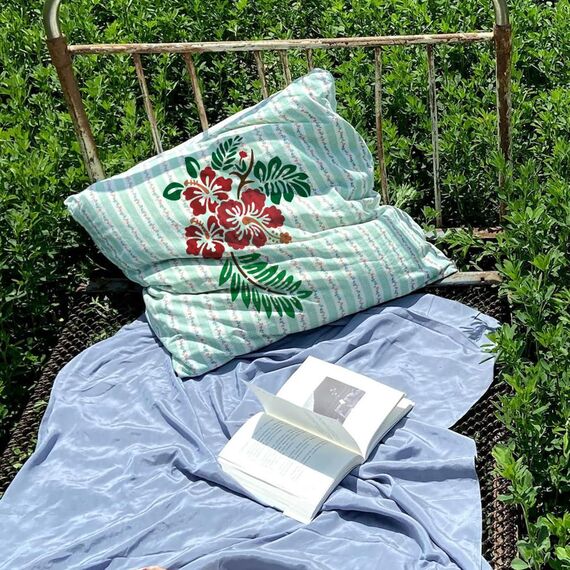 FINGERINSPIRE 9 Stück Sommer Tier Pflanzen Malschablone 21x29.7 cm Flamingo Palme Brandung Zwerg Hibiskus Ananas Meerjungfrau Zeichenvorlage Zum Malen Auf Holz Wand Stoff Möbeln